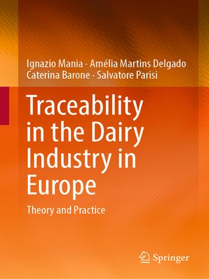 cover image of Traceability in the Dairy Industry in Europe